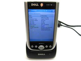 Dell Axim X51v HC03U 64MB Handheld PDA Pocket PC Bluetooth WiFi  