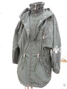 BOGNER GORGEOUS SKI SNOWBOARD HOODED PARKA JACKET W/POLAR BEARS SZ 10 