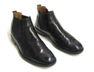 Johnston & Murphy Mens Boots Black Leather Headley Gore 10.5 M  