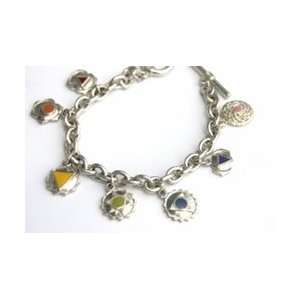  Tiffany Style Bracelet with 7 Chakra Charms 8
