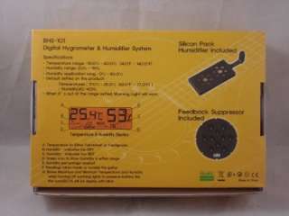 BRAND NEW IN FACTORY PACKAGE   B BAND DIGITAL HYGROMETER & HUMIDIFIER 