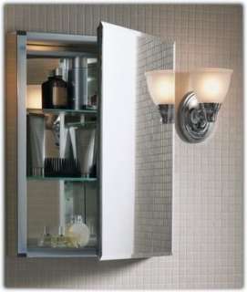   20 by 26 by 5 Inch Single Door Aluminum Cabinet