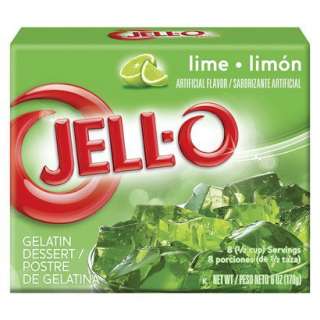 Jell O Lime Gelatin 6oz.Opens in a new window