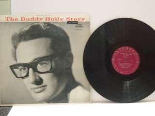 RARE BUDDY HOLLY LP The Buddy Holly Story Mono orig VG+  