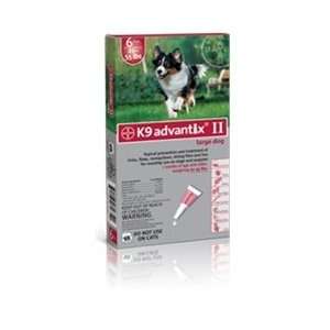  K9 Advantix II Large Dog   21 55 lbs (Red Box)   4 Pack 21 