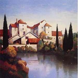 Max Hayslette 26W by 26H  Return To Provence CANVAS Edge #2 1 1 