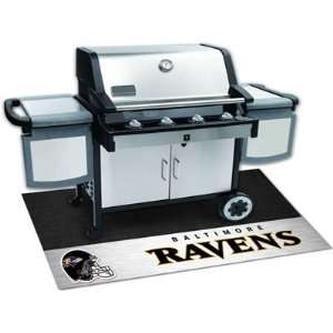  Baltimore Ravens BBQ Grill Mat Patio, Lawn & Garden