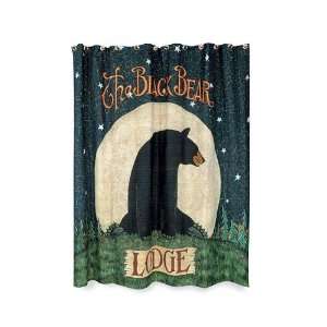    Blonder Home Accents Midnight Lodge Shower Curtain
