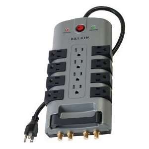  Belkin 12 Outlet Pivot Plug Surge Protectors With 12 Foot 