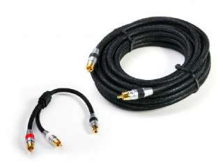 5M ( 16 FEET ) ATLONA SUBWOOFER CABLE. RCA MALE TO RCA MALE. Y RCA 