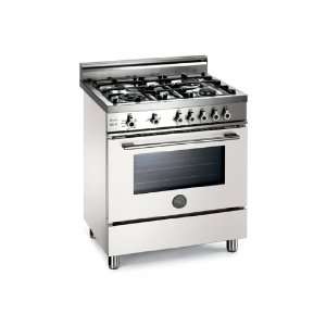    X304GGVBI Bertazzoni White 30 Four Burner Gas Range Appliances