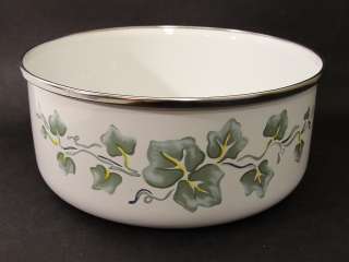 Corning Corelle CALLAWAY IVY Lincoware Large Metal Bowl without Lid 