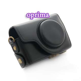 Leather Camera Case x1 With black integrated tripod 1/4 Screw (to 
