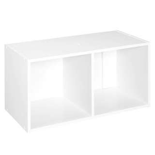 ClosetMaid Cubeicals® 2 Cube Organizer White.Opens in a new window