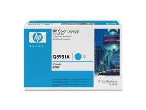    HP Q5951A Print Cartridge for LaserJet 4700 Cyan
