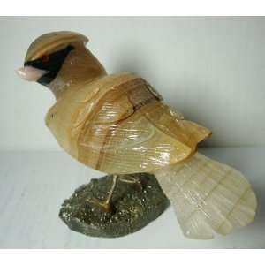  Natural Stone Bird Figurine 3.0h 