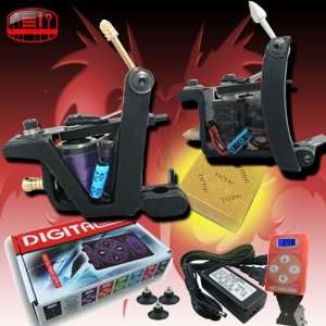  PCS Tattoo Machine + Digital Power Supply Kit