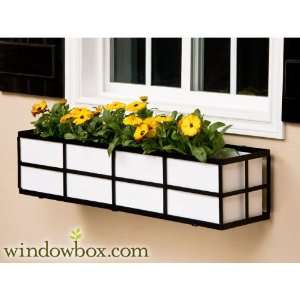  42 Inch Simple Elegance Window Box Cage with White PVC 
