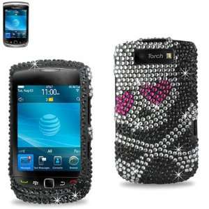  Rhinestone Crystal Jeweled Snap on Full Cover Case for Blackberry 