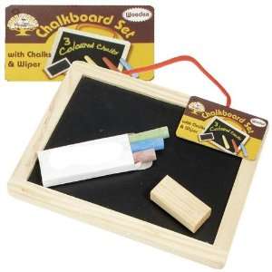  Travel Size Chalkboard, Chalks and Eraser Toys & Games