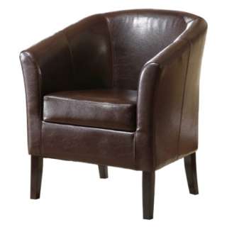 Simon Club Chair   Brown.Opens in a new window