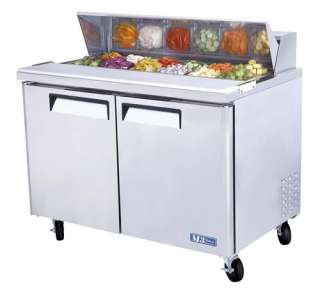 Sandwich/Pizza Prep Table REFRIGERATED TOP TURBO MST 48  