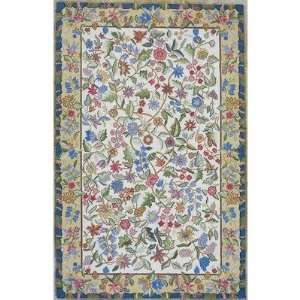  Bombay Rugs Floral Handmade Wool Furniture & Decor