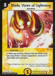 DM # 13 Miele, Vizier of Lightning (C) DuelMasters Card  