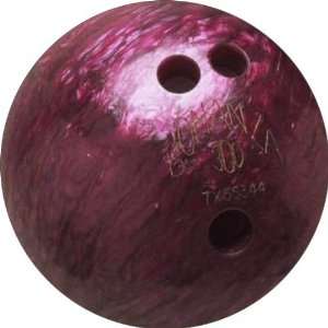  Purple Bowling Ball Art   Fridge Magnet   Fibreglass 