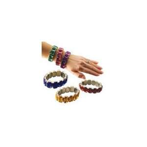  Jewel Stone Elastic Bracelets