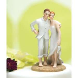  Beach Bride and Groom Cake Topper