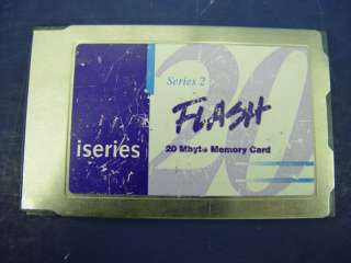 Centennial iseries 20MB Flash Memory Card PCMCIA  