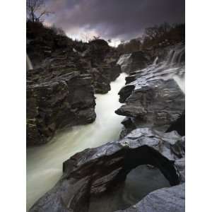  The River Orchy Rushes Through the Canyon at Glen Orchy 