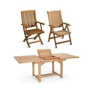   Copper Hill Medium Butterfly Table and 4 Chairs Patio, Lawn & Garden