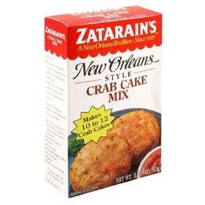 Zatarains Seafood Cake Mixes, Crab Cake Mix, 5.75 oz Boxes, 12 ct 