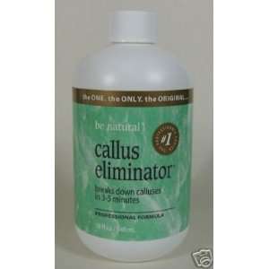  be natural Callus Eliminator Remover 18 oz FreePumice 2 