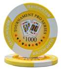 1000 Tournamnet Pro Poker Chip Set 11.5 Grams WPT Book  