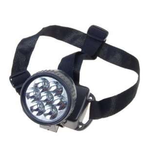    Headlamp with 7 LED Light for Camping Black