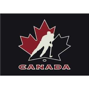  NHL Team Spirit Rug   Canada Hockey