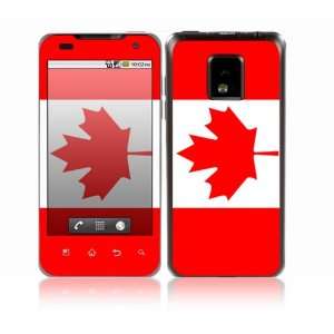 com Canadian Flag Design Decorative Skin Cover Decal Sticker for LG T 