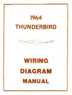 Factory Wiring Diagrams Factory Authorized Reproduction Thunderbird 