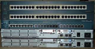 Cisco 2610 2620 Routers 1x 2924 2x 2950 Switch CCNA LAB  
