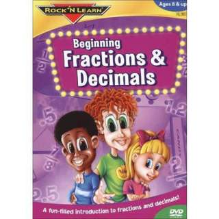 Rock N Learn Beginning Fractions & Decimals.Opens in a new window