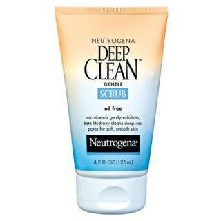 Neutrogena Deep Clean   Oil Free Gentle Scrub 4.2 fl ozOpens in a 