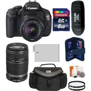  EOS Rebel T3i Digital Camera SLR Kit With Canon EF S 18 55mm IS II 