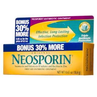 Neosporin First Aid Antibiotic Ointment   0.65 oz. product details 