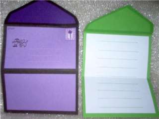 Blues Clues letters Notebook stationary invitations  