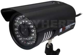 36 LED Color CCTV IR Day/Night Vision Digital CMOS Video Camera Black