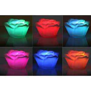  Romantic Living Color Changing LED Rose Lamp Tea Light 
