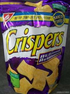 CRISPERS CRACKERS CHIPS various flavours BAKED NOT FRY  